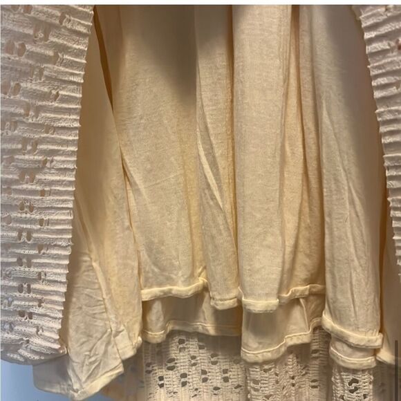 Anthropologie Meadow Rue Florence MIDI Dress in Cream S - Picture 15 of 16